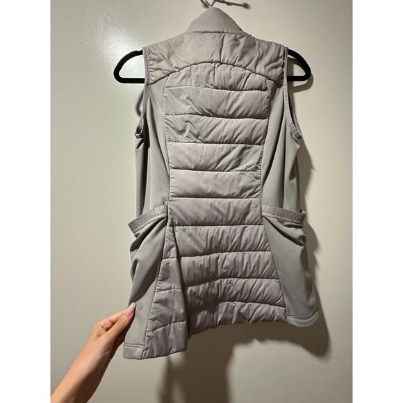 LULULEMON Women's Down for It All Down Puffer Vest Dark Chrome - Picture 2 of 3